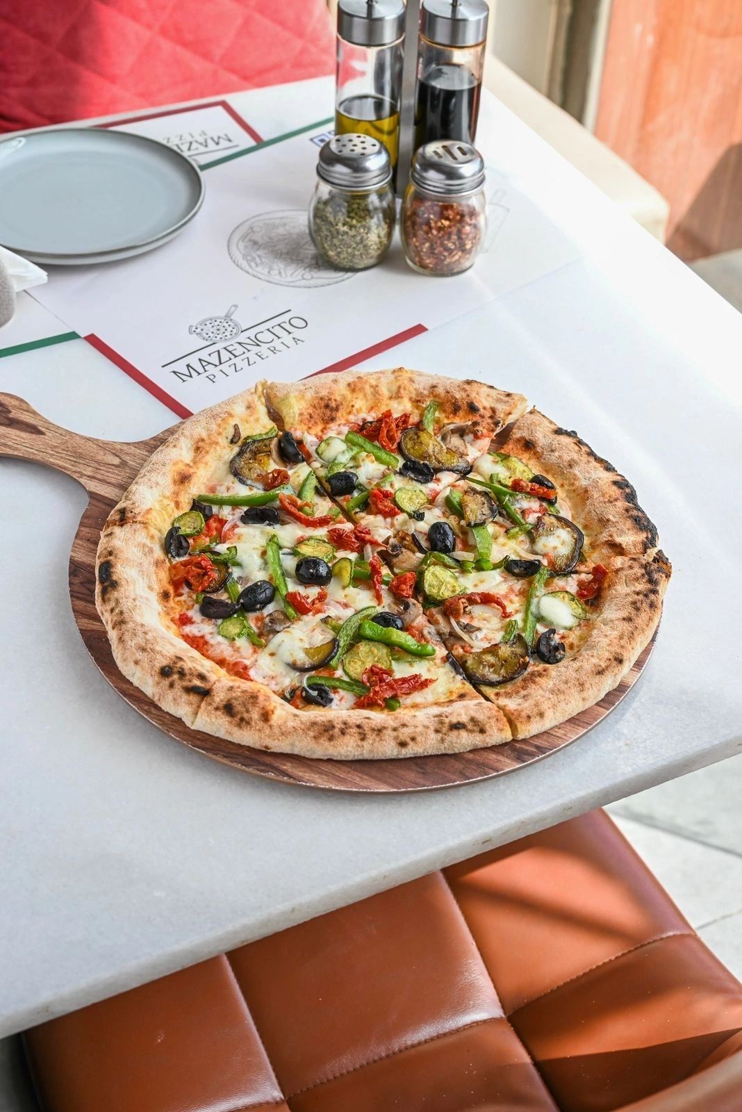 Mazencito Pizzeria — Vegetariano pizza